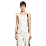 [ANN DEMEULEMEESTER] Seva Tank Top in Cotton Rib Jersey White