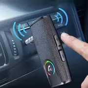 Bluetooth 5.3 Audio Music Wireless Receiver AUX 3.5mm Home Car Handsfree Adapter