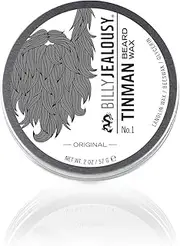 Billy Jealousy Tin Man No. 1 Nourishing Styling Beard Wax, 2 Oz.