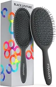 Framar Detangling Hair Brush - Black to the Future