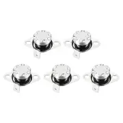 KSD301 Thermostat 115C NC Temperature Thermal Control Switch 90C Angle/5 Pcs