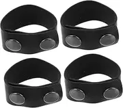 [OHPHCALL] 4pcs Belt Buckles Snap Button Retainers for Weight Lifting Straps Comfortable for Outdoor Duty Use