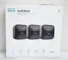 Blink Outdoor (3rd Gen) Wireless 1080p Security Camera System - 3 Camera Kit NEW