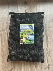 Aquarium Media Filter Pond 1" Bio Balls FREE Mesh Bag 290 pcs