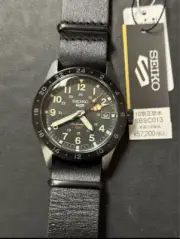 SEIKO Seiko 5 SBSC013 GMT Automatic Men's Watch Black Dial Analog From Japan