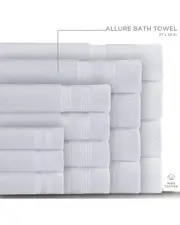 Moda at Home Allure 6pc Towel Set