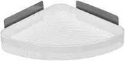 NOLITOY Bathroom Storage Organizer Iron Corner Shower Wall Shelf Adhesive Hooks Over The Door Shower Organizer Rack