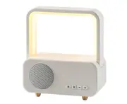 S12 2 In 1 Smart Bluetooth Speaker Alarm Clock Computer Car Outdoor Subwoofer Music Player Colorful Lights for Hiking