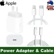 GENUINE Apple USB-C to Lightning / USB-C Charge Cable & 20W USB-C Power Adapter