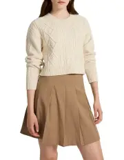[Marcs] Blake Cropped Knit in Ivory
