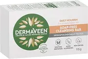 Dermaveen Daily Nourish Soap-Free Cleansing Bar, 115g