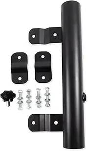 Rv Flag Pole Mount, Heavy-Duty Rv Ladder Flag Pole Mount, Up to 1.77 in Flagpole Holder for Outdoor Camping Displays