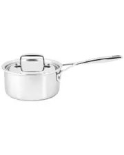 Demeyere Essential 5-ply 1.5qt Stainless Steel Saucepan with Lid