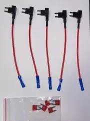 Mini Blade Add A Circuit Fuse Tap, Free 10amp, 2 Way - Pack Of 10