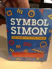 Symbol Simon The Game of Picture Puzzles. University Games 1988 - NEW Sealed