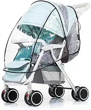 Rain Cover for Prams, Comfort Rain Cover for Pushchairs, Universal Rain Cover, Pushchair, Buggy, Comfort Classic RainCover for Sports Pushchair with Baby Carrier, Sports Seat, Air Circulation