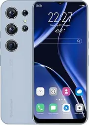 [NIEGA] Smartphone Unlocked Cell Phones S23 Ultra 6.82in HD Screen The Black Phone 3GB/32GB 6800mAh 128GB Extension Dual Sim Boost Mobile Phones Telefonos Glass Back Cover (Blue)