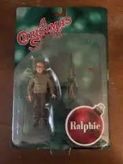 A Christmas Story - Ralphie w BB/soap and Flick w poll NECA REEL Action Figure