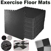 EVA Foam Mat Gym Floor Mats Interlocking Heavy Duty Baby Kids Play Nonslip Tiles