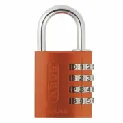 Abus 145/40 Orange Combination Padlock .Combo Padlocks (14540ORGC) -FREE POSTAGE