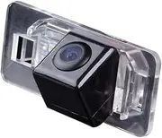 Car Backup Parking Assist Camera, License Plate Vehicle Rear View Reverse Night Vision Camera for B M W X Series / 1 Series / 3 Series / 5 Series E90 E91 E92 320i
