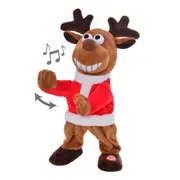 Gibson Gifts Dancing Reindeer Animal Christmas Festive Ornament Decoration
