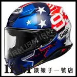 【鐵娘子一號店】 SHOEI Z-8 全罩安全帽 MARQUEZ AMERICAN SPIRIT 輕量化 通風 內襯可拆