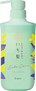 ICHIKAMI Color Care, Base Treatment in Shampoo Pump, 16.2 fl oz (480 ml) | Non Silicone Amino Acid Shampoo, Hair Care, Damage Care, Fade Resistant, Men's, Women's