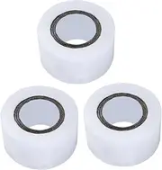TEHAUX 3 Rolls Transparent Vegetable Film Bundling Wrapping Film Clear Vegetable Tape Shrink Film Adhering Packing Film Wear-Resistant Film Packaging Film Food Cling Film