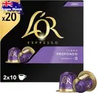 200x L'OR Espresso Lungo Profondo 8 Coffee Capsules Pods Nespresso
