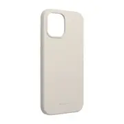 iPhone 16 Plus Soft Silicone Case Cover: Durable, Shock-Proof, Drop-Proof, Smooth Silky Exterior - Stone