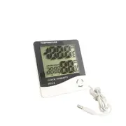Digital Thermometer Hygrometer with Large LCD Display - Temperature - Humidity