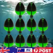 10Pcs Compact Pike Floats Adjustable Fishing Floats Bobbers for Sea/Boat Fishing