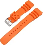[OVARIA] Diving Fluorine Rubber Watch Band 20mm 22mm 24mm Waterproof Sport Wrist Bracelet Watch Strap Fit For Seiko Diver Scuba