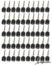 New Mitsubishi Bulk Locksmith Lot Transponder Chip Uncut Car Ignition Key X50