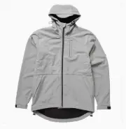BILLABONG Men's AVALON Soft Shell Jacket - Grey - Medium - NWT