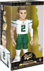 Funko Zach Wilson (New York Jets) Gold 12" NFL