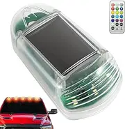 Car Roof Lights | Solar Car Lights | Light Remote Control | Led Solar Lights | Suv Led Lights | Wireless Car Lights With Remote Control Solar Powered Light Colorful Warning Light For Trucks Suv Pickup