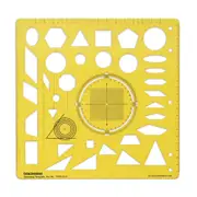 Geometric Drafting Geometry Template Drawing Stencil