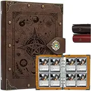 DUROTAN Trading Card Binder for MTG/YGO/PTCG/Game Cards,Holds 240 Cards,Premium Collector Card Album for Standard Cards,Toys Gifts for Kids