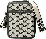 [Michael Kors] Shoulder Bag 37S4LPCM5J COOPER LOGO JACQUARD FLIGHT BAG BLACK, Black, Free Size