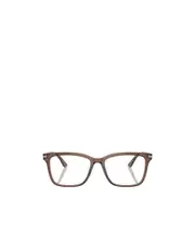 Prada Eyewear Rectangular Frame Glasses One size Brown