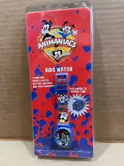 Animaniacs Wakko Yakko & Dot Flip Cover Digital Watch By Nelsonic MIP 1995