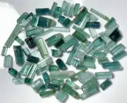 Gorgeous Terminated Indicolite Tourmaline Crystals From Afghanistan