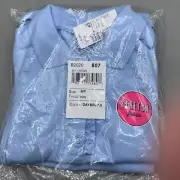 Children’s Place Girls Uniform Polo Short Sleeve Blue Daybreak S 5/6 NEW Set 2