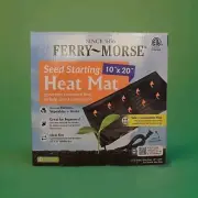 Intertek Ferry Morse Seed Starting Heat Mat 10"x20" With 6' 2 Prong Cord 17.5w