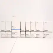The Ordinary Set of 8 Caffeine Body Lotion AHA BHA Argireline Ascorbyl Azelaic