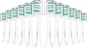 Replacement Toothbrush Heads for Philips Sonicare Replacement Heads, Electric Replacement Brush Head Compatible with Phillips Sonicare Electric Toothbrushs C2 4100, 12 PCS