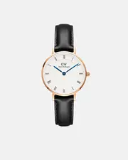 Daniel Wellington Petite Roman Numerals 28 Sheffield RG White Watch