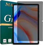 [MAYtobe] [1-Pack Privacy Screen Protector for Samsung Galaxy Tab S9 FE Plus / S9 Plus / S8 Plus / S7 FE / S7 Plus (12.4 Inch) Tempered Glass, No Bubbles, Anti Scratch, Easy to Install